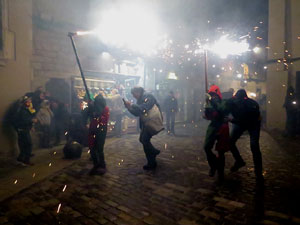 Fires 2018. Correfoc dels Trons de l'Onyar