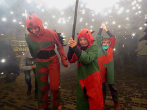 Fires 2018. Correfoc dels Trons de l'Onyar