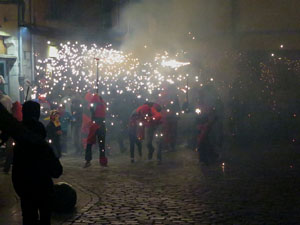 Fires 2018. Correfoc dels Trons de l'Onyar