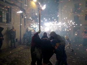 Fires 2018. Correfoc dels Trons de l'Onyar