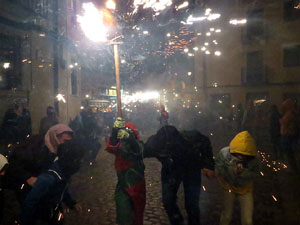 Fires 2018. Correfoc dels Trons de l'Onyar