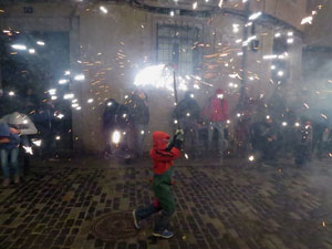 Fires 2018. Correfoc dels Trons de l'Onyar