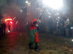 Fires 2018. Correfoc dels Trons de l'Onyar