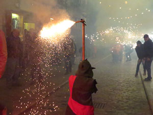 Fires 2018. Correfoc dels Trons de l'Onyar
