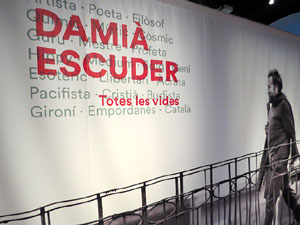 Exposició 'Damià Escuder. Totes les vides' al Museu d'Història de Girona