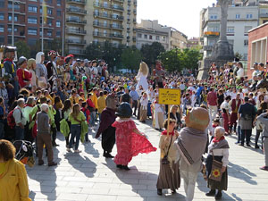 Fires 2018. 37a. Trobada de Gegants de Fires de Sant Narcís. La ballada