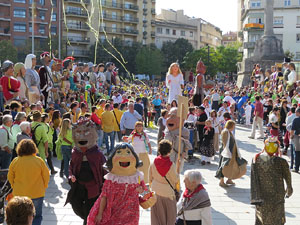 Fires 2018. 37a. Trobada de Gegants de Fires de Sant Narcís. La ballada