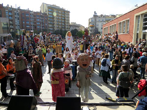 Fires 2018. 37a. Trobada de Gegants de Fires de Sant Narcís. La ballada