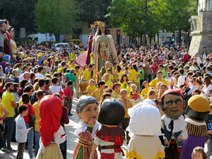 Fires 2018. 37a. Trobada de Gegants de Fires de Sant Narcís. La ballada