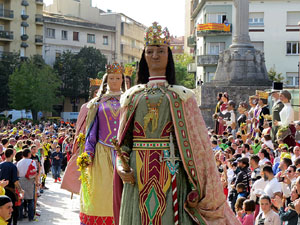 Fires 2018. 37a. Trobada de Gegants de Fires de Sant Narcís. La ballada