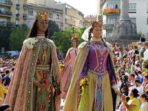 Fires 2018. 37a. Trobada de Gegants de Fires de Sant Narcís. La ballada