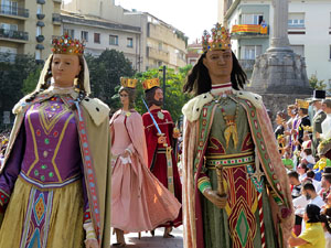 Fires 2018. 37a. Trobada de Gegants de Fires de Sant Narcís. La ballada