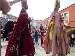 Fires 2018. 37a. Trobada de Gegants de Fires de Sant Narcís. La ballada