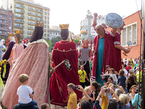 Fires 2018. 37a. Trobada de Gegants de Fires de Sant Narc&iacute;s. La ballada