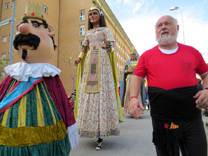 Fires 2018. 37a. Trobada de Gegants de Fires de Sant Narc&iacute;s. La cercavila
