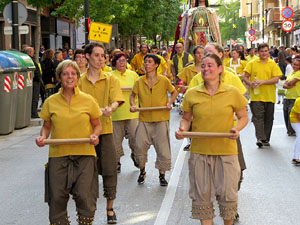 Fires 2018. 37a. Trobada de Gegants de Fires de Sant Narc&iacute;s. La cercavila