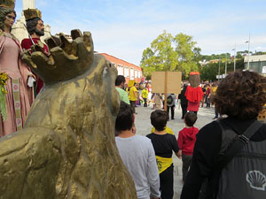 Fires 2018. 37a. Trobada de Gegants de Fires de Sant Narc&iacute;s. La cercavila