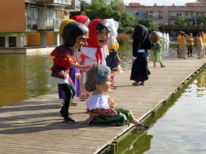 Fires 2018. 37a. Trobada de Gegants de Fires de Sant Narcís. La cercavila