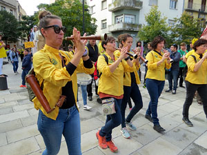 Fires 2018. 37a. Trobada de Gegants de Fires de Sant Narc&iacute;s. La cercavila