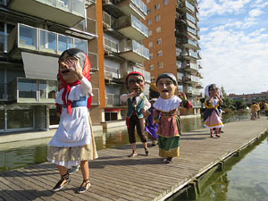 Fires 2018. 37a. Trobada de Gegants de Fires de Sant Narcís. La cercavila