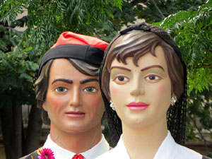 Fires 2018. 37a. Trobada de Gegants de Fires de Sant Narc&iacute;s. La cercavila