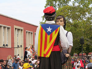 Fires 2018. 37a. Trobada de Gegants de Fires de Sant Narc&iacute;s. La cercavila