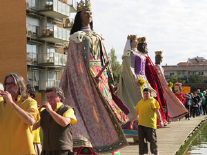Fires 2018. 37a. Trobada de Gegants de Fires de Sant Narcís. La cercavila