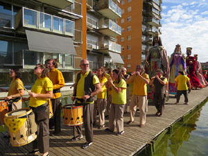 Fires 2018. 37a. Trobada de Gegants de Fires de Sant Narcís. La cercavila