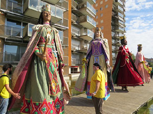 Fires 2018. 37a. Trobada de Gegants de Fires de Sant Narcís. La cercavila
