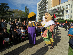 Fires 2018. 37a. Trobada de Gegants de Fires de Sant Narc&iacute;s. La cercavila