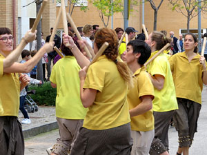 Fires 2018. 37a. Trobada de Gegants de Fires de Sant Narc&iacute;s. La cercavila