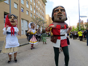 Fires 2018. 37a. Trobada de Gegants de Fires de Sant Narc&iacute;s. La cercavila