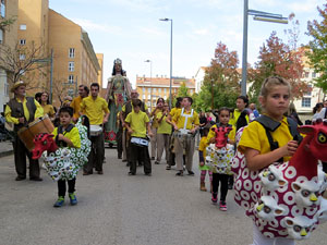 Fires 2018. 37a. Trobada de Gegants de Fires de Sant Narc&iacute;s. La cercavila
