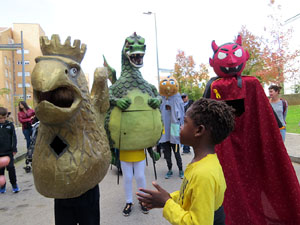 Fires 2018. 37a. Trobada de Gegants de Fires de Sant Narc&iacute;s. La cercavila