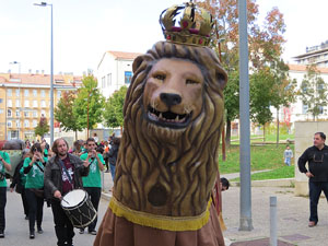 Fires 2018. 37a. Trobada de Gegants de Fires de Sant Narc&iacute;s. La cercavila