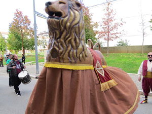 Fires 2018. 37a. Trobada de Gegants de Fires de Sant Narc&iacute;s. La cercavila