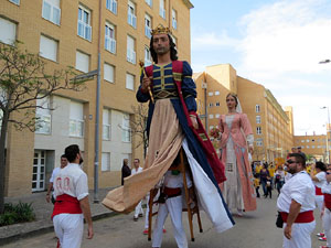 Fires 2018. 37a. Trobada de Gegants de Fires de Sant Narc&iacute;s. La cercavila