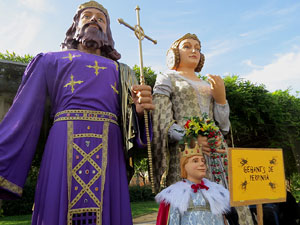 Fires 2018. 37a. Trobada de Gegants de Fires de Sant Narcís. La plantada