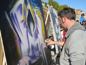 Fires 2018. Concurs d'Art Urb&agrave; 'Llu&iuml;ment' a la pla&ccedil;a Catalunya