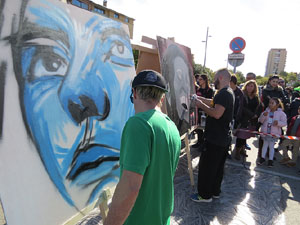 Fires 2018. Concurs d'Art Urb&agrave; 'Llu&iuml;ment' a la pla&ccedil;a Catalunya