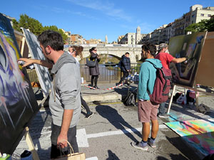 Fires 2018. Concurs d'Art Urb&agrave; 'Llu&iuml;ment' a la pla&ccedil;a Catalunya