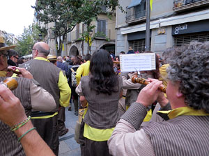Fires 2018. Passejada amb els capgrossos de la ciutat i Fal&middot;lera Gironina