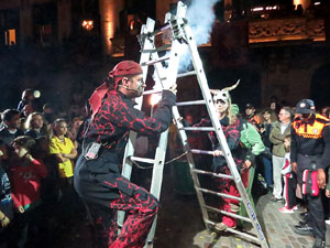 Fires 2018. Pregó a càrrec de Diables de l'Onyar, que celebren el seu 30è aniversari