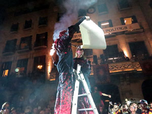 Fires 2018. Pregó a càrrec de Diables de l'Onyar, que celebren el seu 30è aniversari