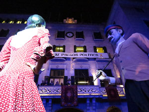 Fires 2018. Pregó de Fires. Entrada i ballades de capgrossos, gegants i faràndula a la plaça del Vi