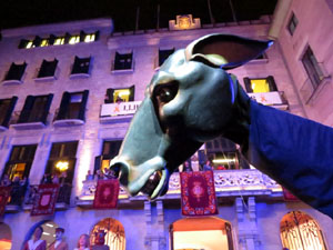 Fires 2018. Pregó de Fires. Entrada i ballades de capgrossos, gegants i faràndula a la plaça del Vi