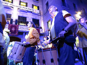 Fires 2018. Pregó de Fires. Entrada i ballades de capgrossos, gegants i faràndula a la plaça del Vi