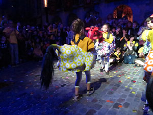 Fires 2018. Pregó de Fires. Entrada i ballades de capgrossos, gegants i faràndula a la plaça del Vi