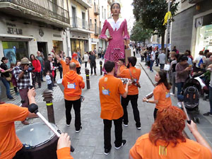 Fires 2018. Preg&oacute; de Fires. Les cercaviles de gegants i capgrossos fins la pla&ccedil;a del Vi