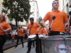 Fires 2018. Preg&oacute; de Fires. Les cercaviles de gegants i capgrossos fins la pla&ccedil;a del Vi